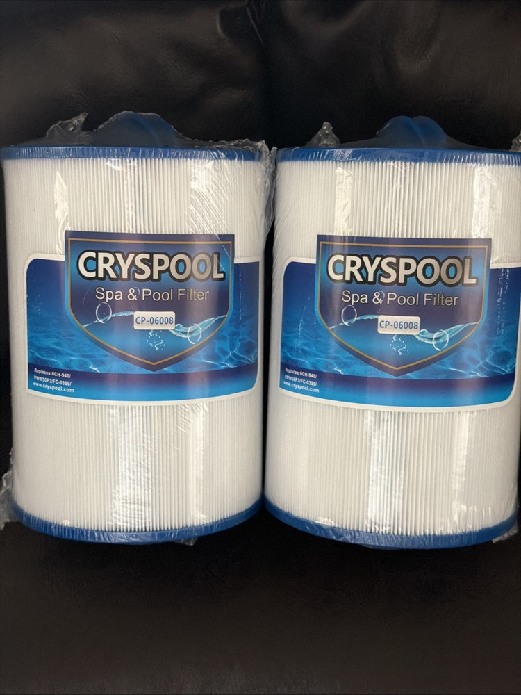 Cryspool Spa & Pool Filter cp-06008 2 Pack