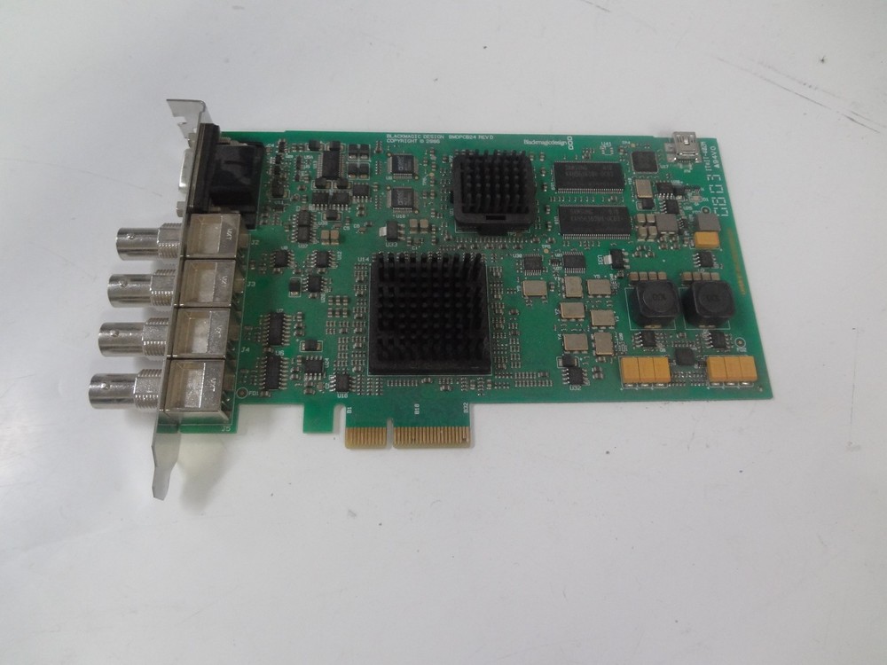 BlackMagic BMDPCB24 Rev D DeckLink HDPro PCIe Capture Card