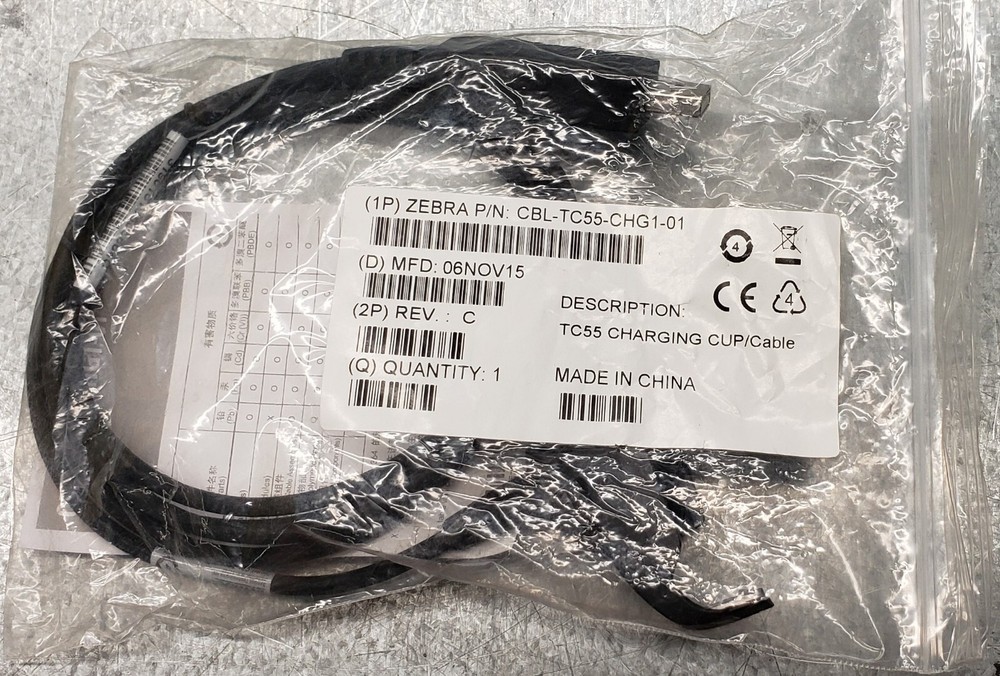 Motorola CBL-TC55-CHG1-01 Charging Cable - Black