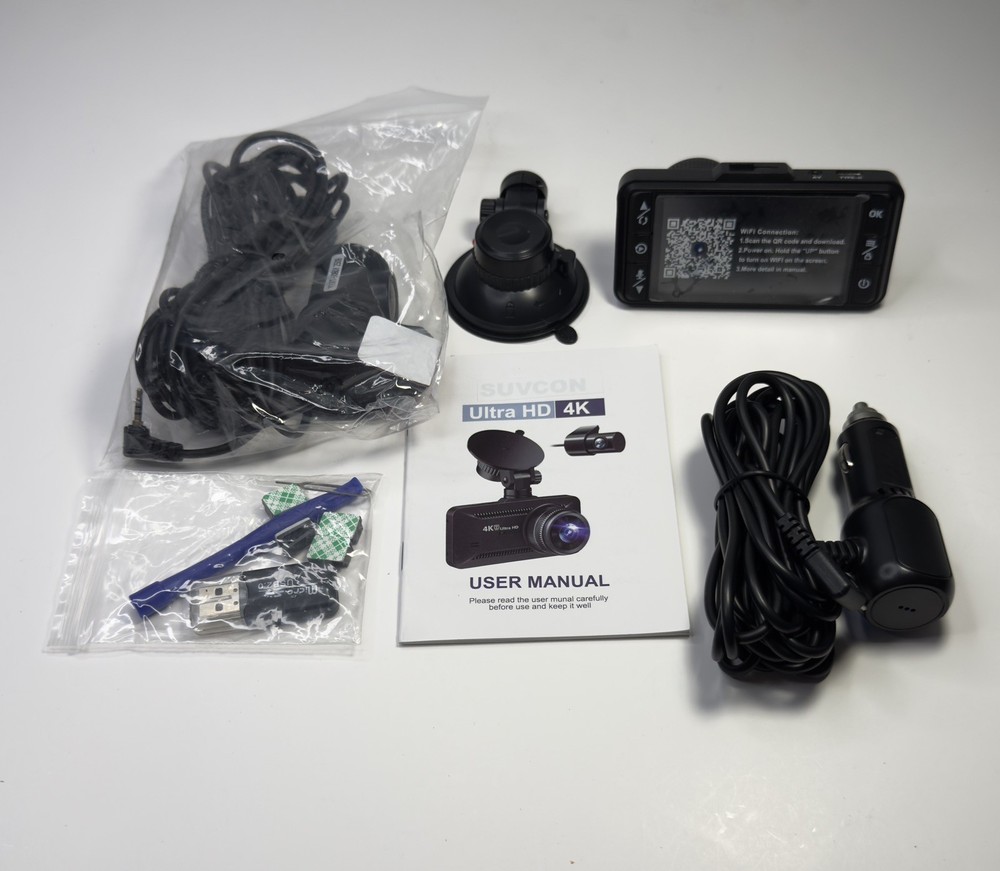 ALDF Three Channel Dash Cam Front and Rear. Car Dash Camera