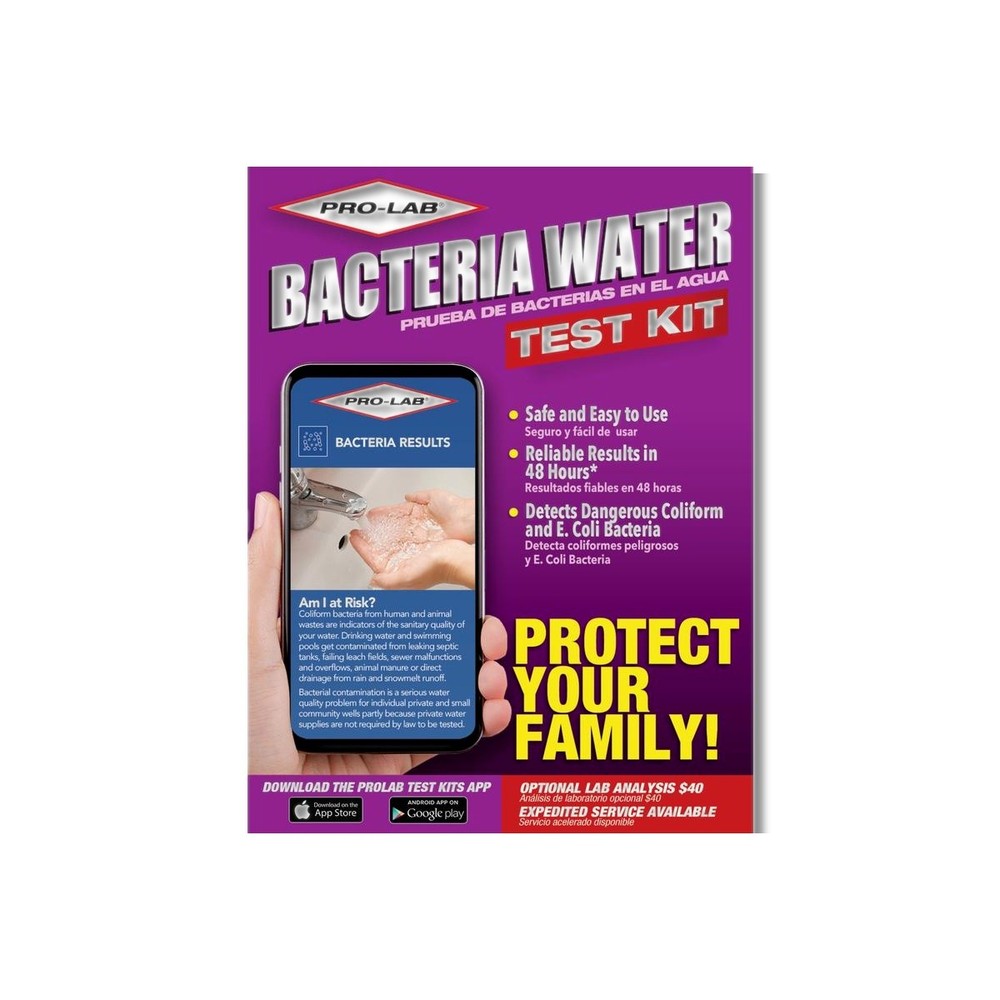 Pro-Lab Bacteria Water Test Kit BA110