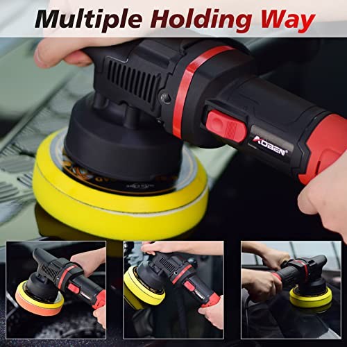 Car Buffer Polisher,6 inch Dual Action Polisher,Random Buffer AT3501-7