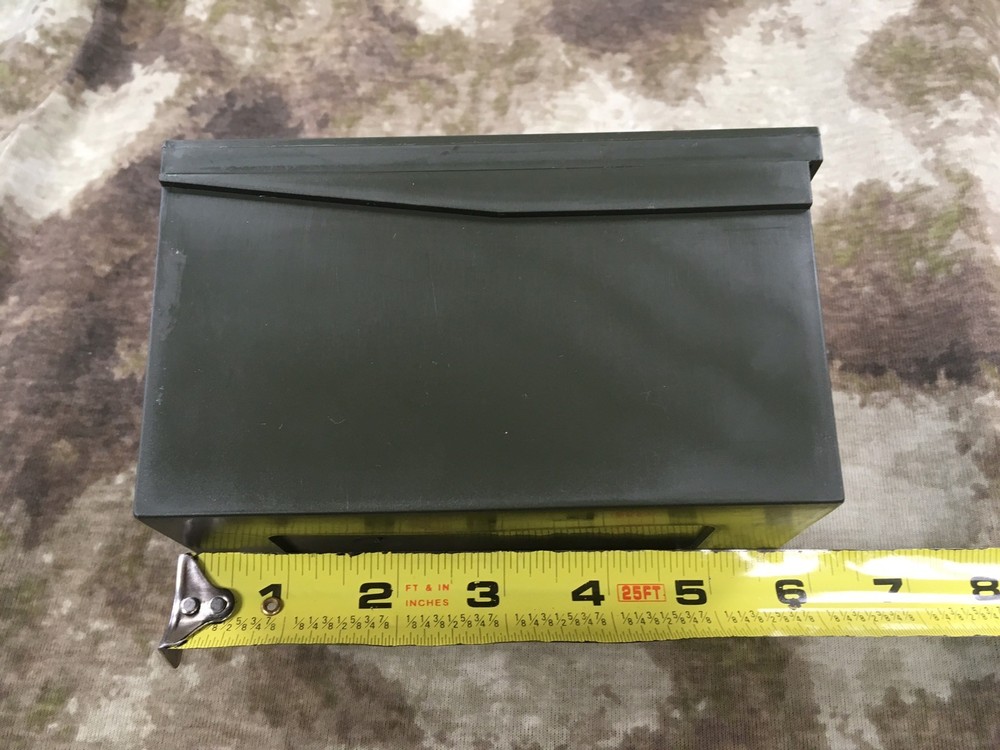 Mini 50 Caliber Plastic Storage Can 2 Each Great Prepper Item.