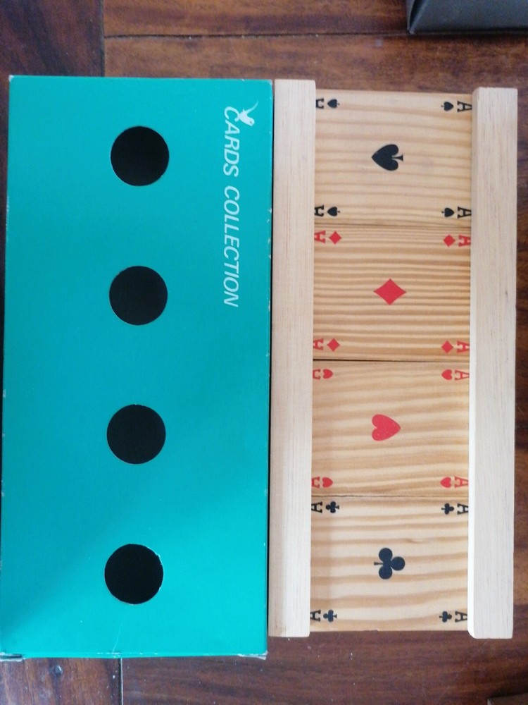 Cards Collection in legno