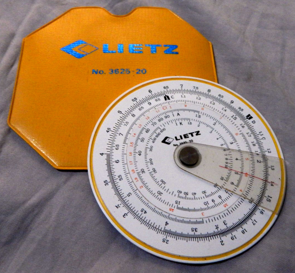Lietz Conversion Chart No 3625-20