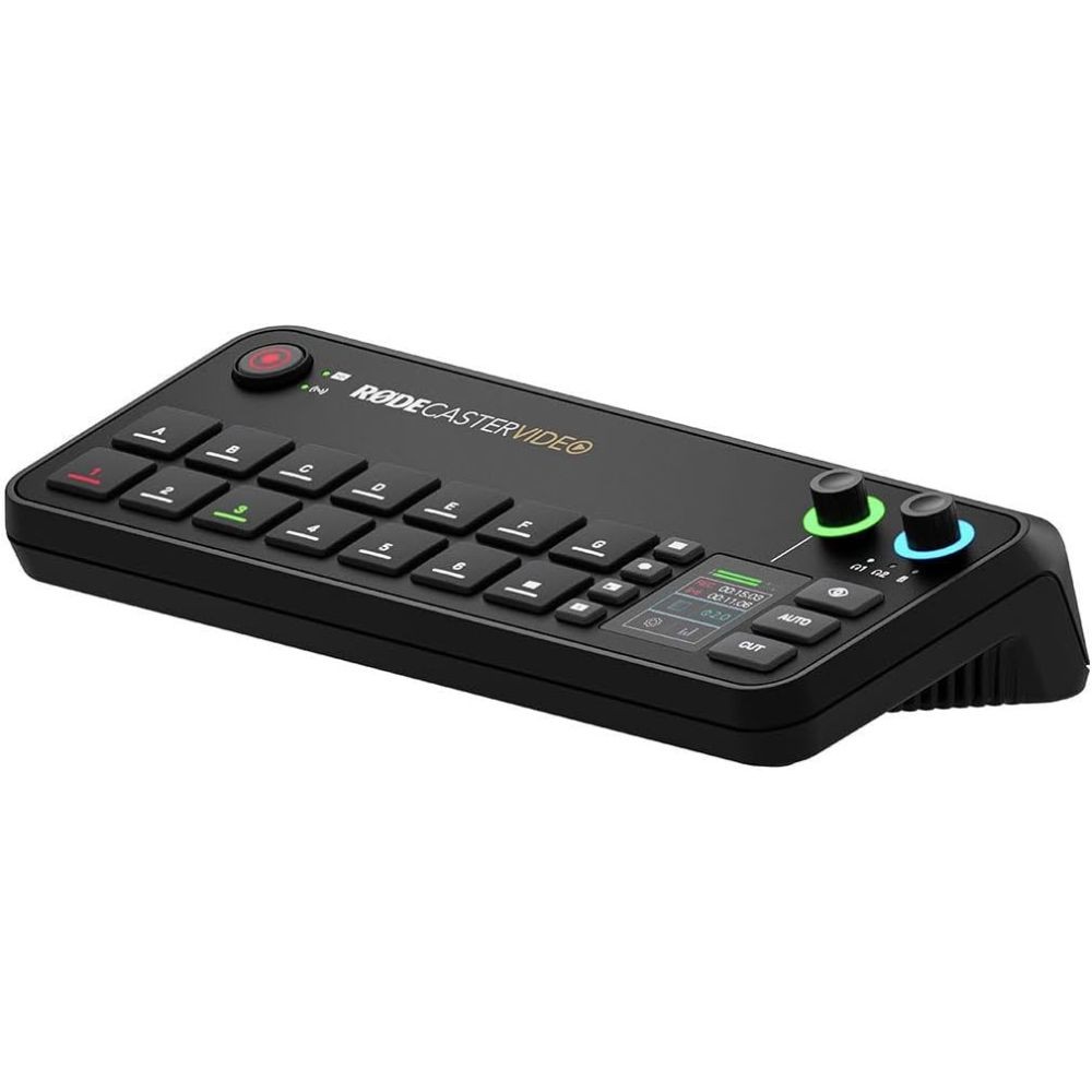 RODE Video Console w/ Pearstone Cable Black 6, SanDisk 128GB microSDXC Bundle