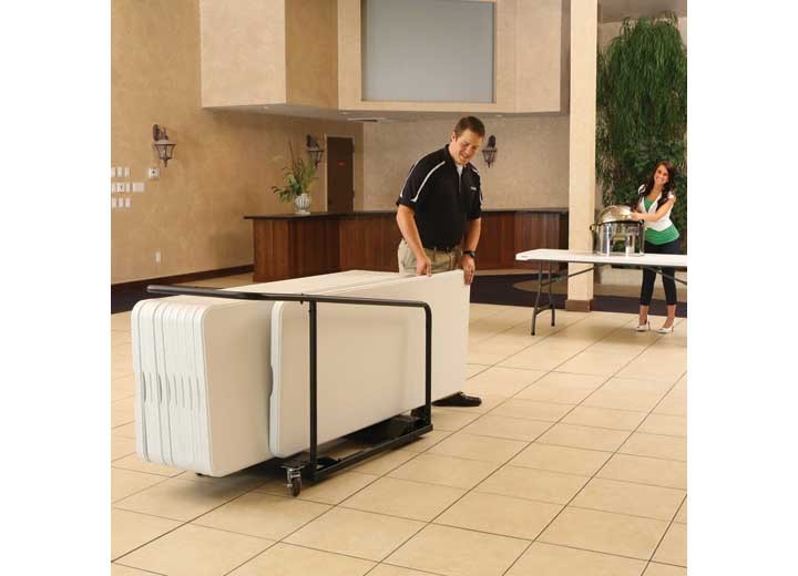 Lifetime 80339 Table Cart for (10) 60" Round or (11) 6' or 8' Rectangular Tables