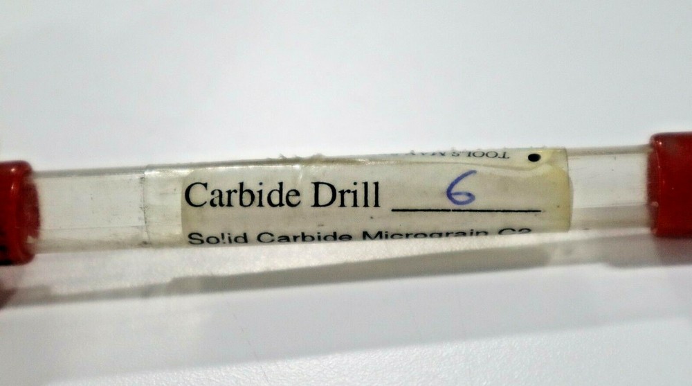#6 CARBIDE DRILL, 2 FLUTE B347