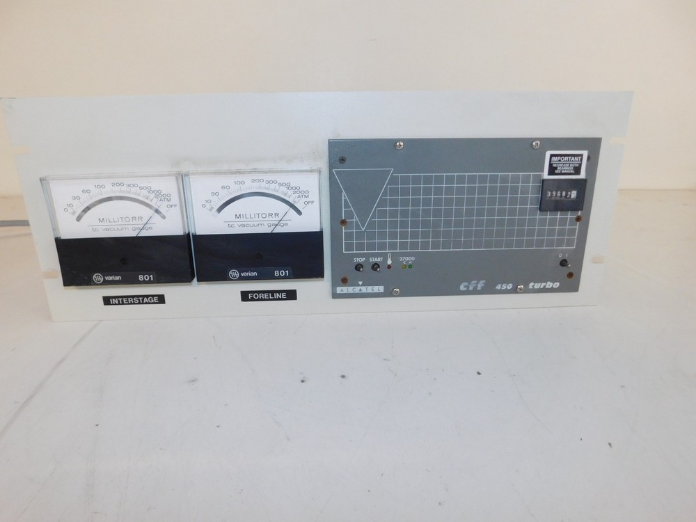ALCATEL CFF 450 TURBO PUMP CONTROLLER (PLQ75)