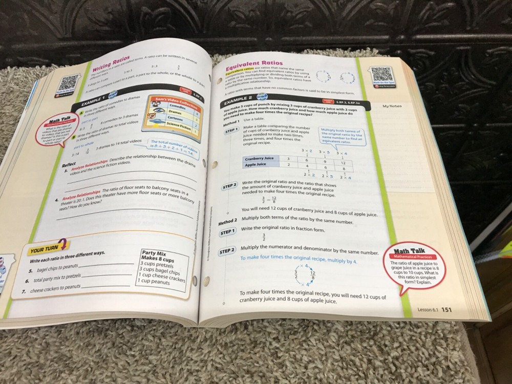 Go Math! Student Interactive Worktext Grade 6 2018
