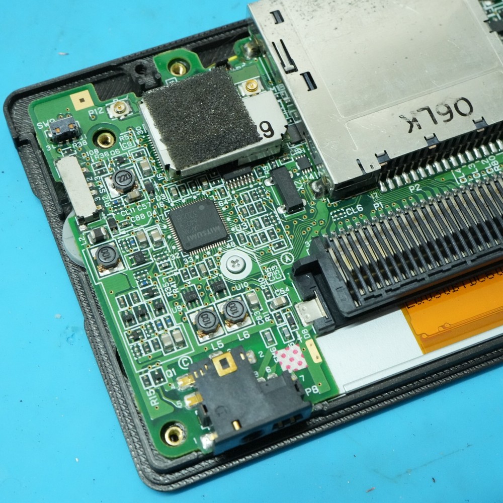 Gameboy Macro DS Lite MOD 3D Printed Face Plate Kit