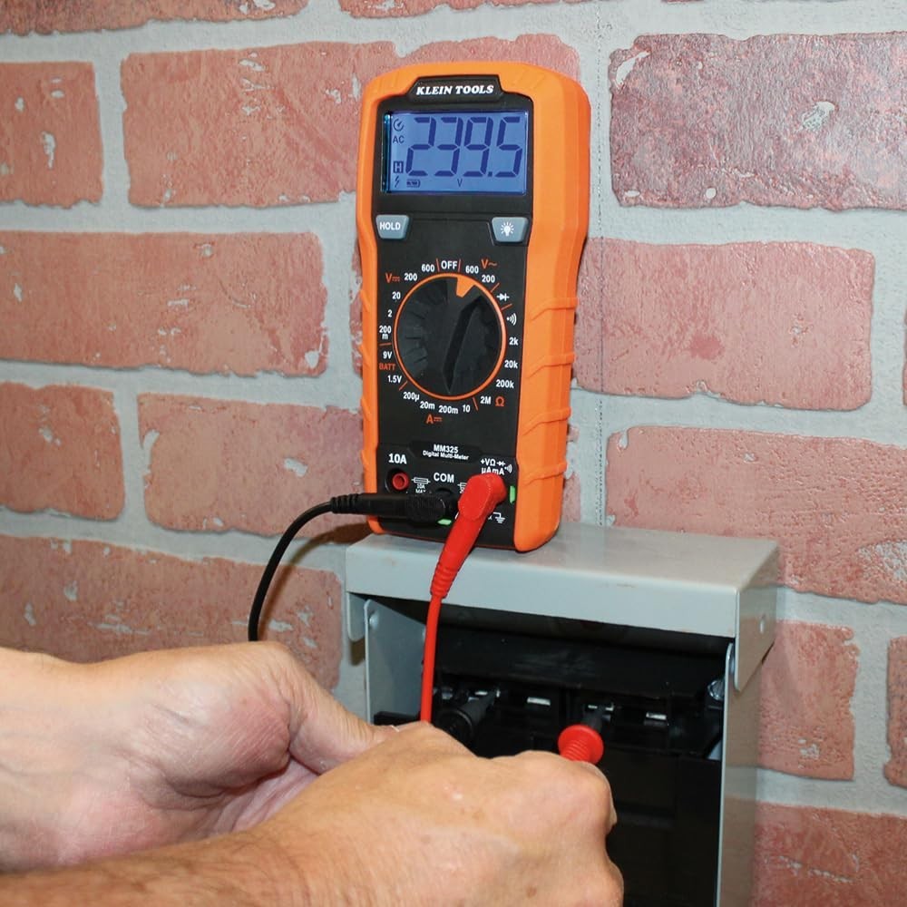 Pro-Grade Digital Multimeter for 600V Voltage Testing & Battery Diagnostics