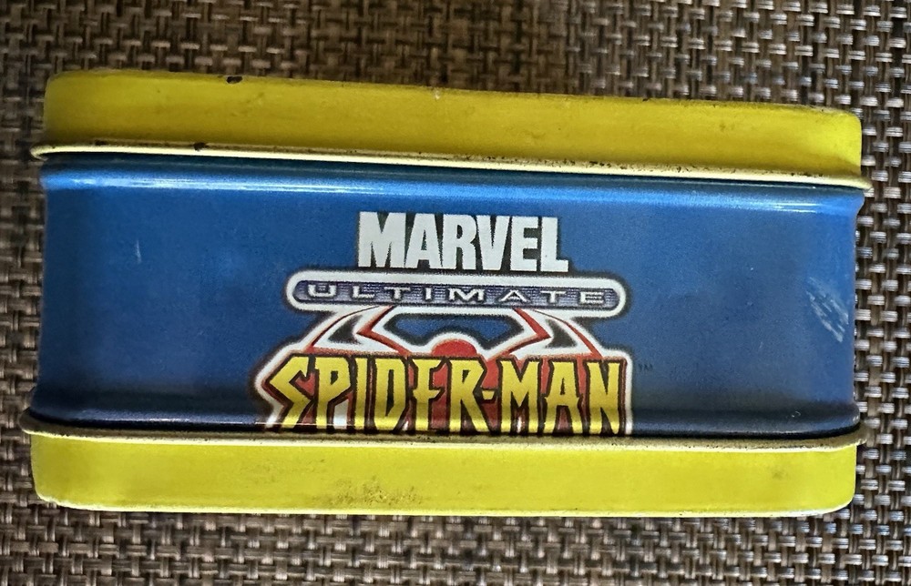 Ultimate Spider-Man Mini Lunch Box Tin 2001 Marvel Comics Spider-Man
