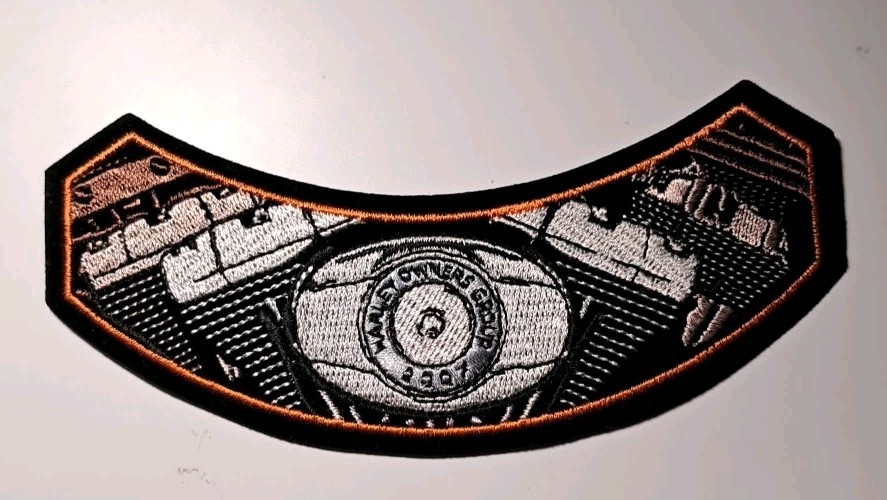Harley-Davidson Owners Group 2007 Rocker Patch 3"X6"