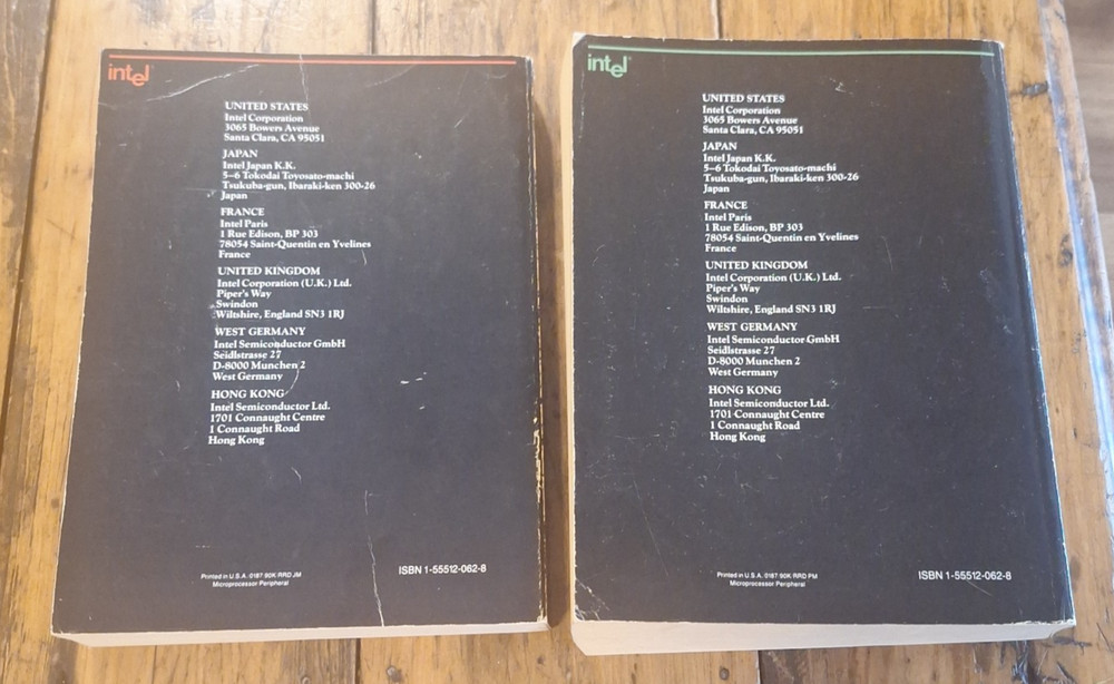 Intel Microprocessor and Peripheral Handbook Volume 1 & 2 1987