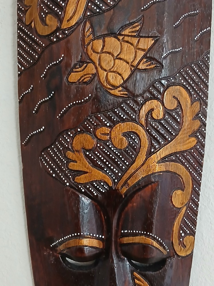 Handcrafted African Wall Art 19.75" Long