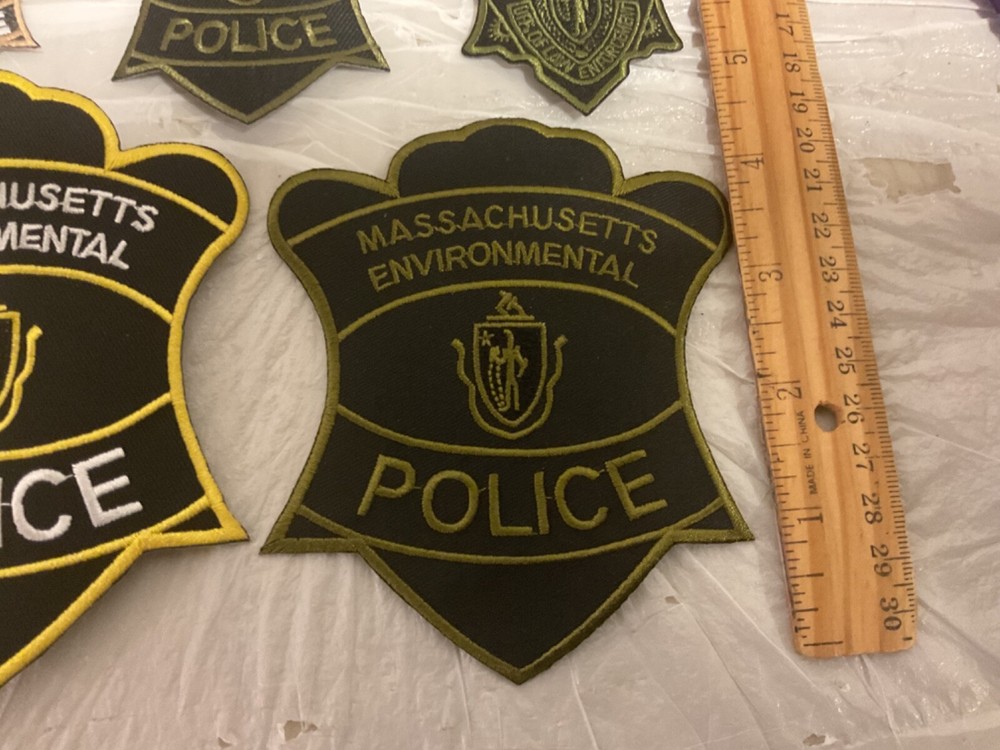 Massachusetts Environmental Police, 5 pieces patch Set