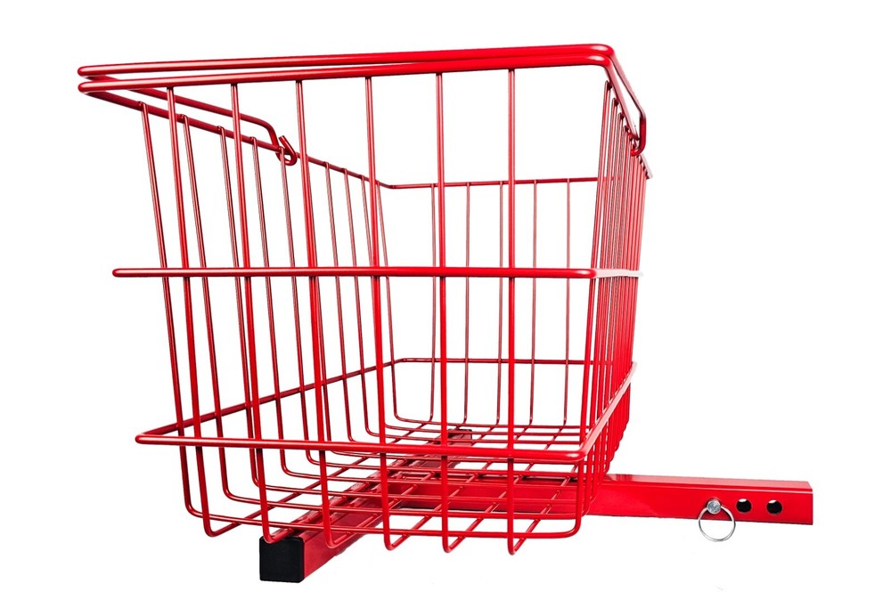 Large Rear Basket For Mobility Scooters - RED
