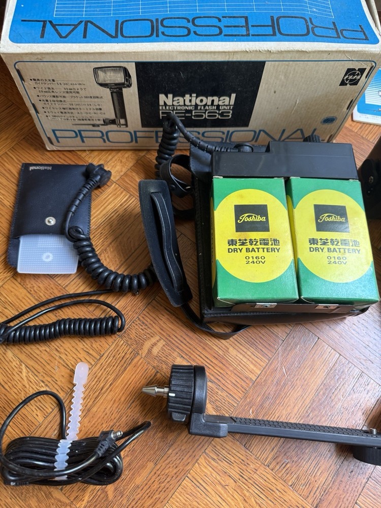 National Professional Electronic Flash /Arm/Voltage Box And More…untested