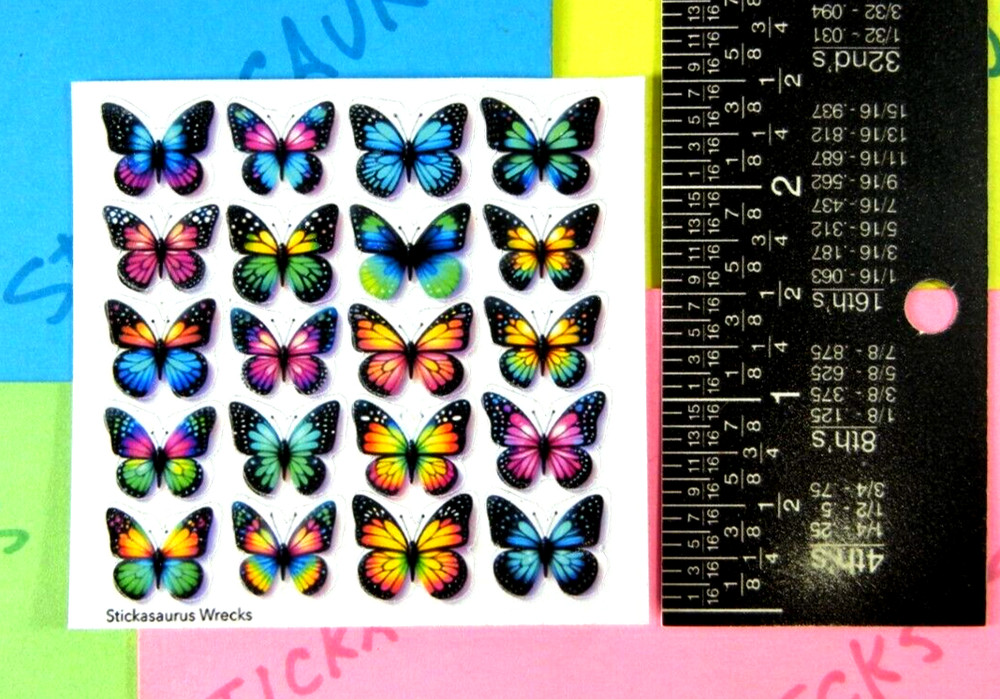 Butterflies Mini Stickers Sheet