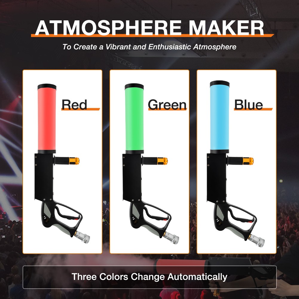 Stage High Quality Handheld LED CO2 Manual Control Smoke Machine Dry Ice Machine