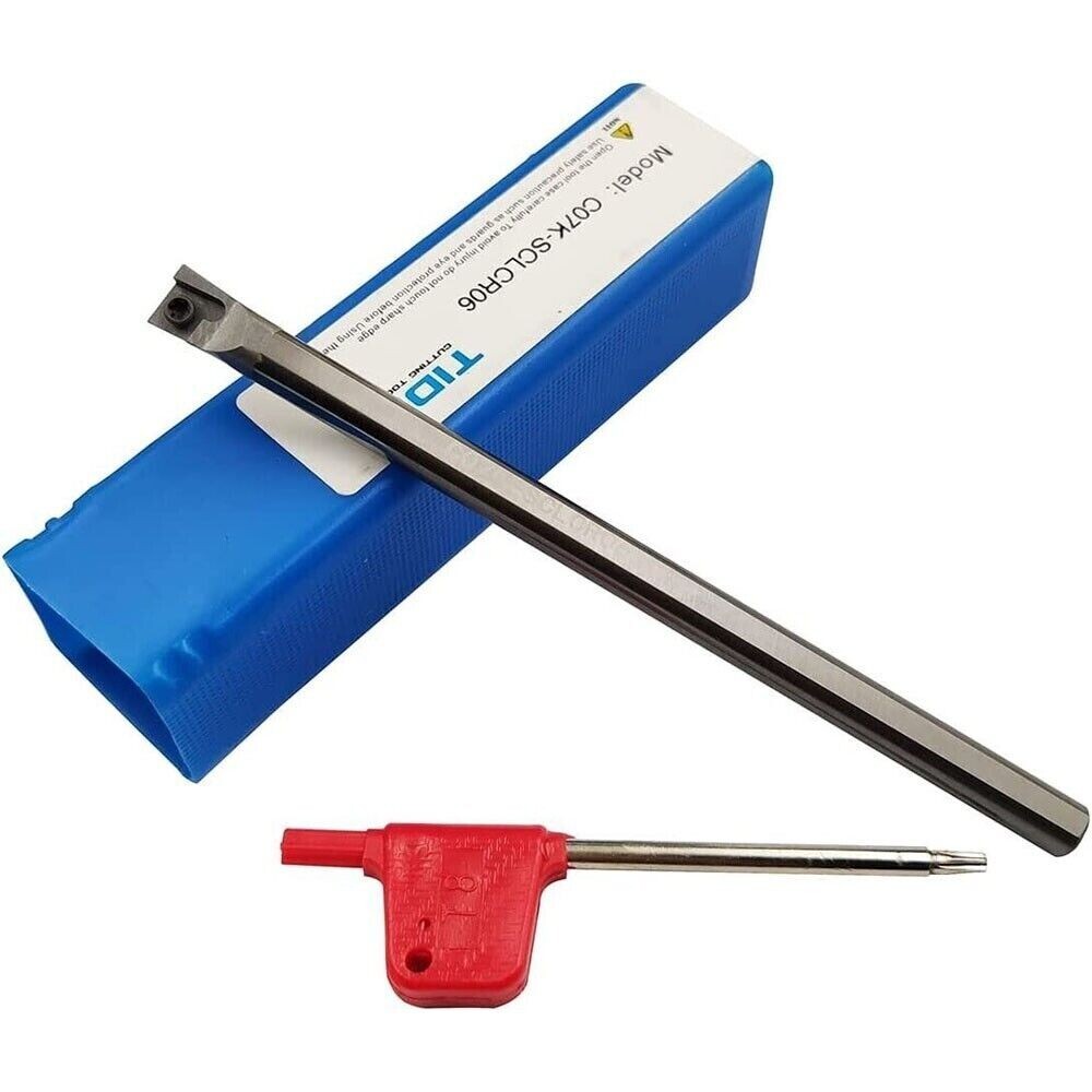 C07K-SCLCR06 7*125mm Solid carbide Tungsten steel tool for CCMT06 Ceramic insert