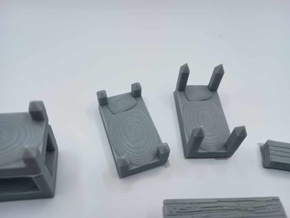 3D Printed Bunkhouse Prop Set (28mm-32mm Scale)