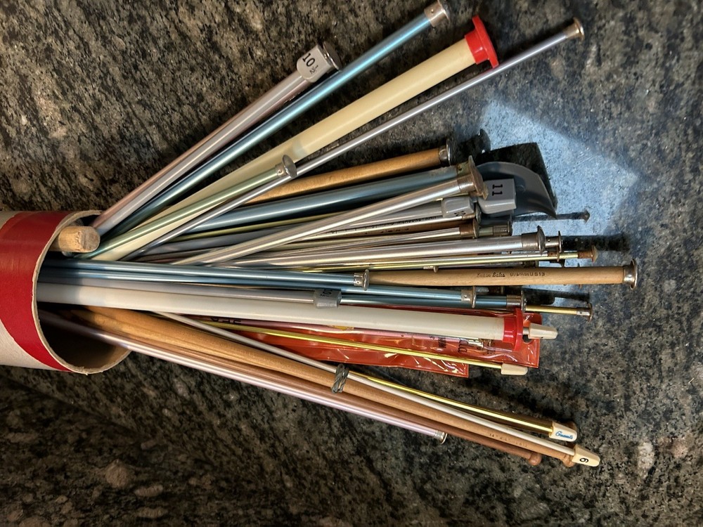 Vintage Knitting Needle Collection