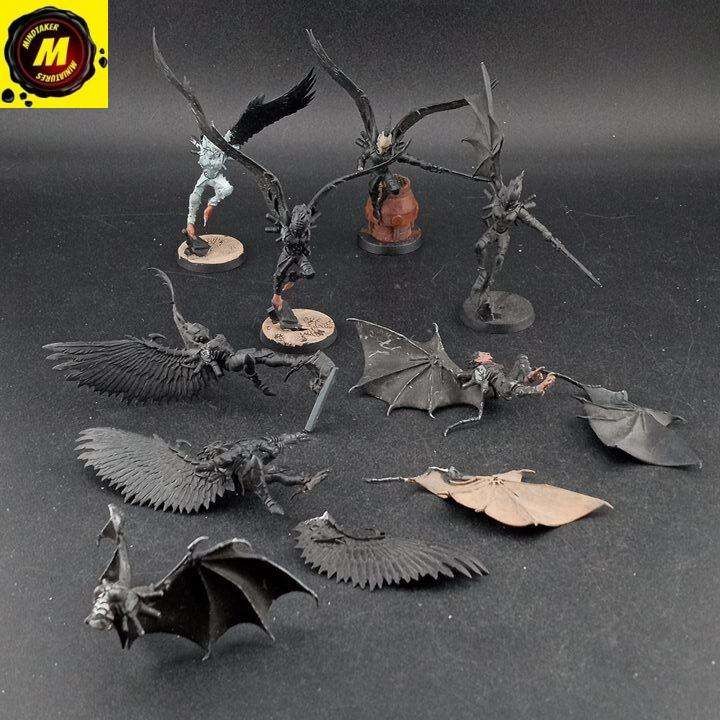 Scourges (x7) (Partial) - #163427 - Drukhari/Dark Eldar