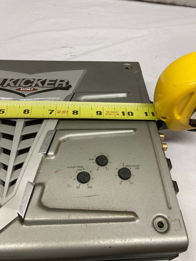 Kicker KX350.2 Amp.** Tested working.