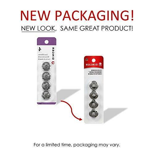 SINGER 2139 Class 66 Bobbins, Metal, 4-Count