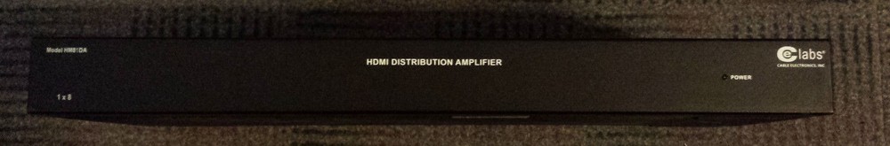 Cable Electronics Labs HM81DA HDMI Distribution Amplifier