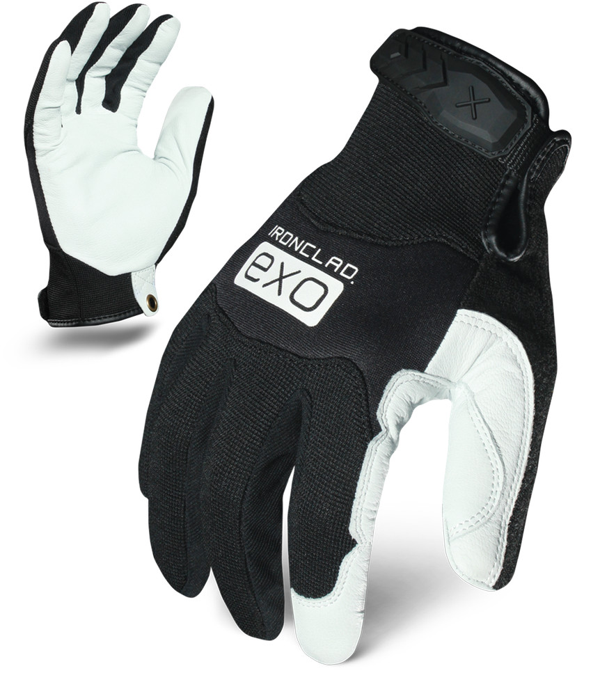 IronClad Gloves EXO2-MPLW White Goat Skin Leather Stormtrooper - Select Size