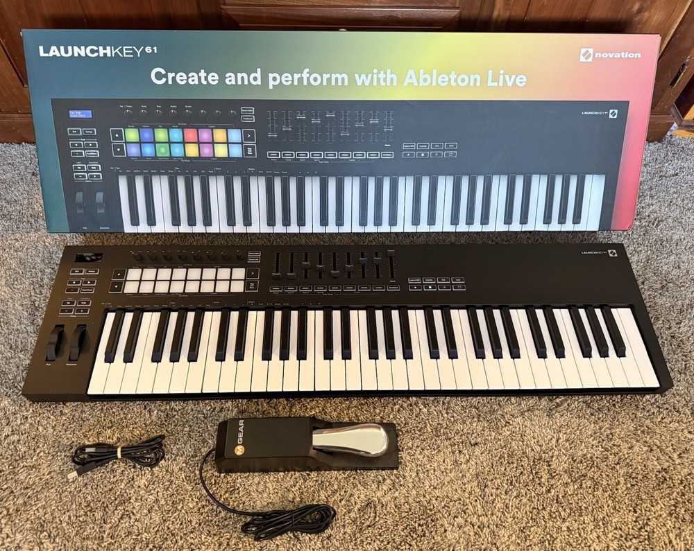 Novation FLkey 61 USB FULL SIZE MIDI Keyboard Controller for FL Studio