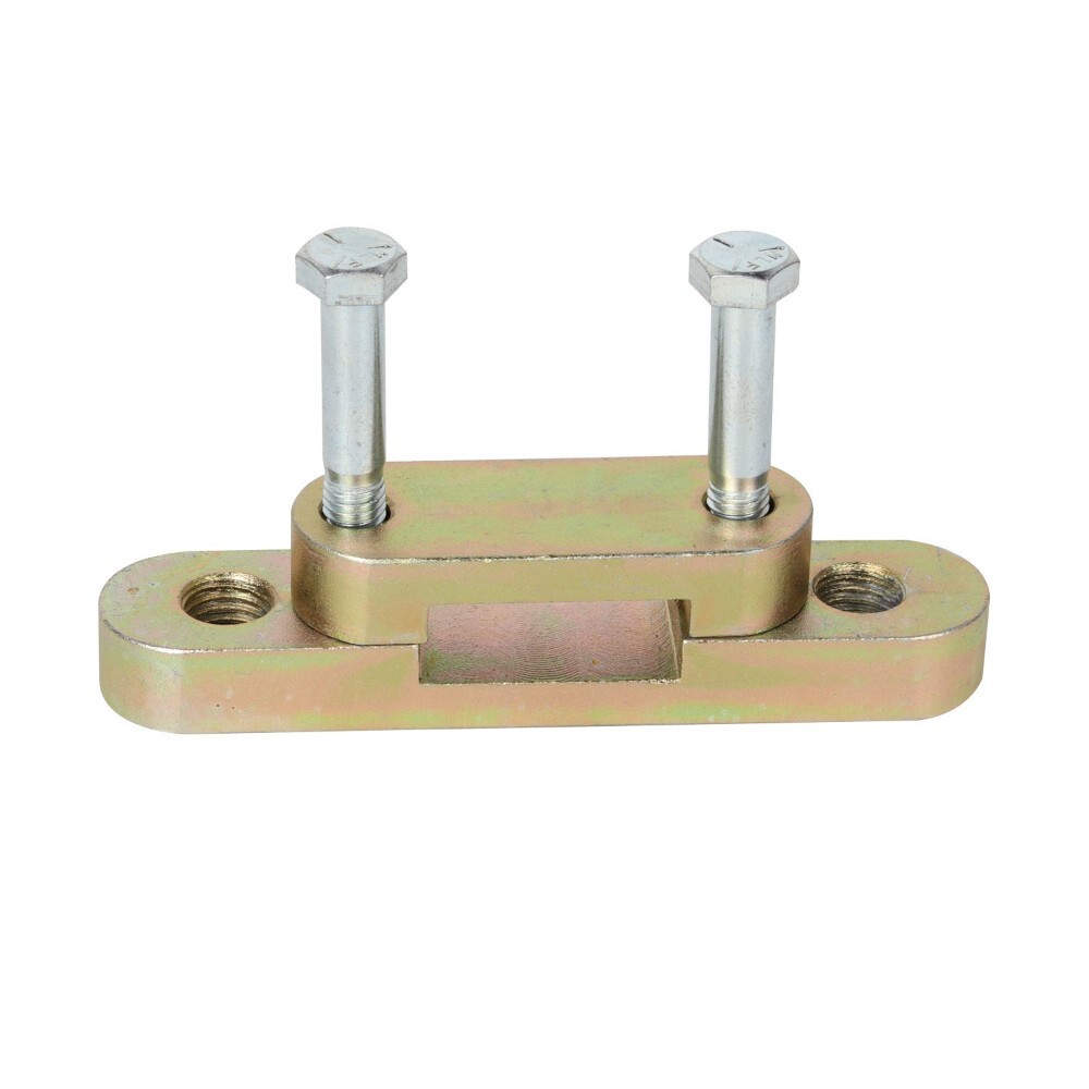 1-1/2in Square Steel Panhard Frame Mount Double Sided Clamp-On Circle Track IMCA