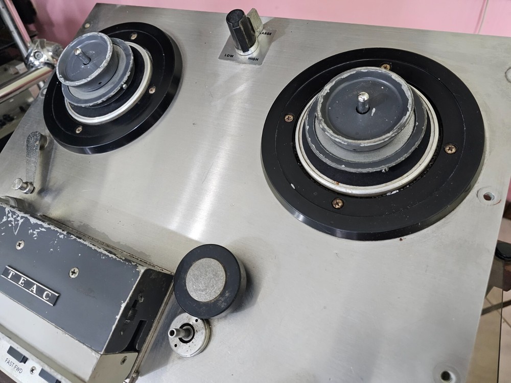 Teac TD-321 Reel to Reel Untested