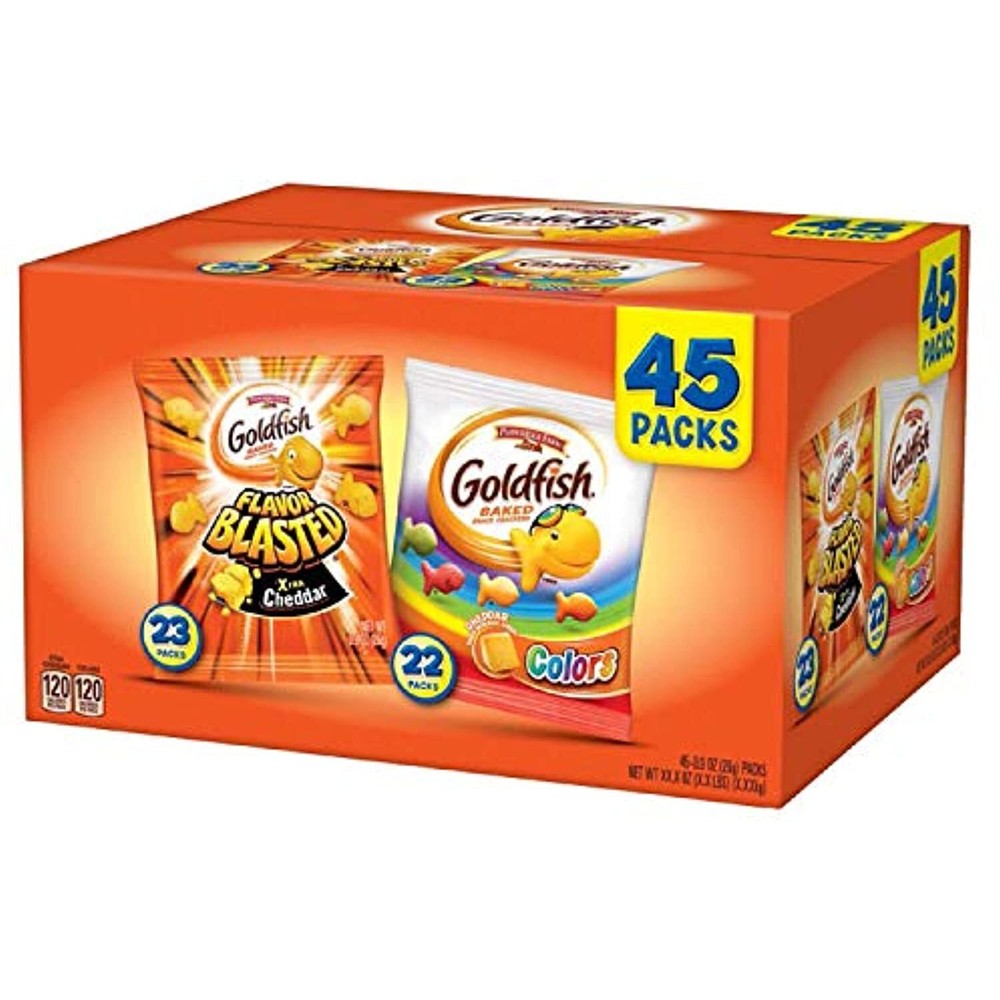 Pepperidge Farm Goldfish Variety Pack, 45 Ounce