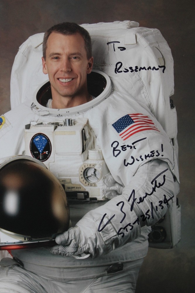 Astronaut Autograph - Space - Shuttle - Andrew Jay Feustel - Signed Inscribed