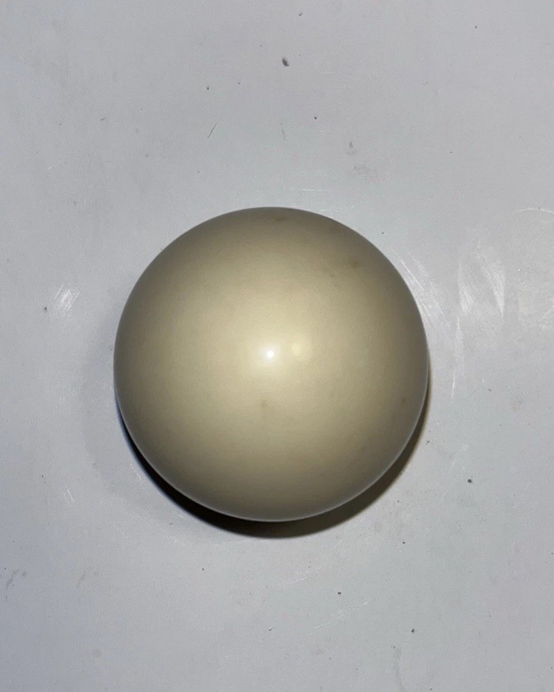 Replacement Mini Billiard Pool Ball 1.5" Cue Ball Solid White Miniature