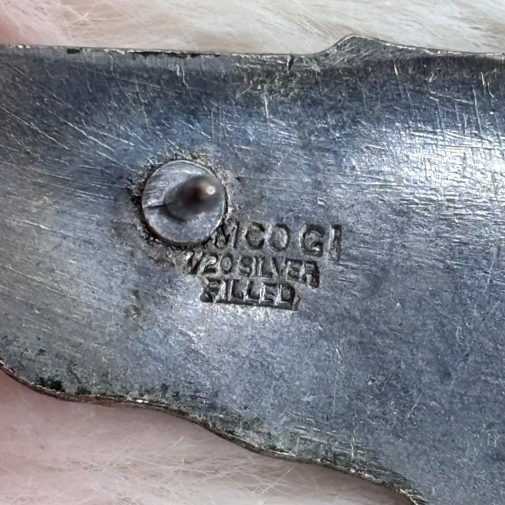 Vietnam Era USAF Command Pilot Wings GEMSCO Silver Filled Pin