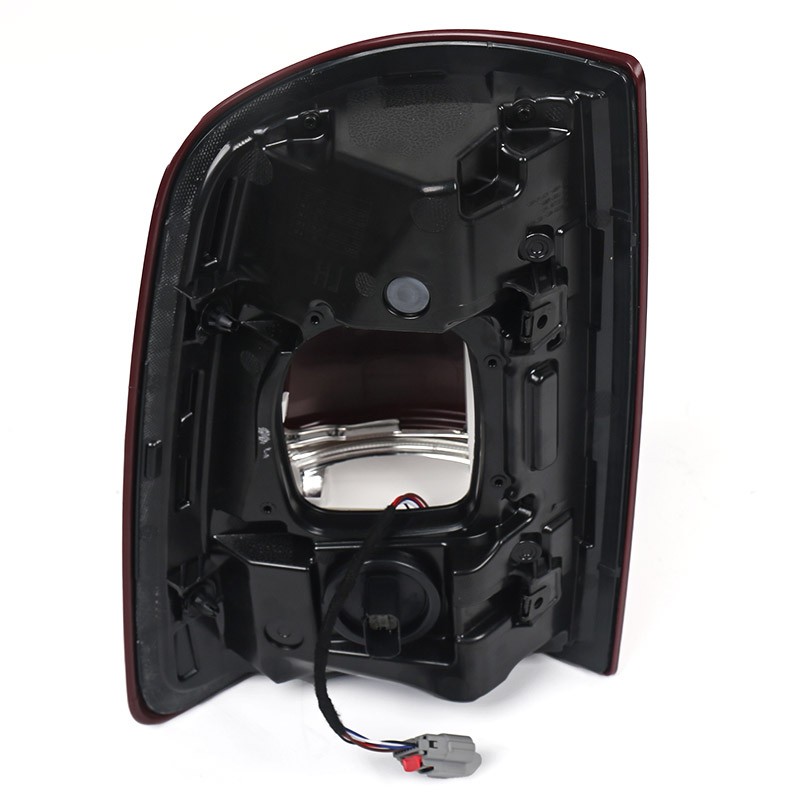 For 2019-2024 Dodge RAM 2500 3500 Red Bezel w/ Blind Spot LED Tail Light Right