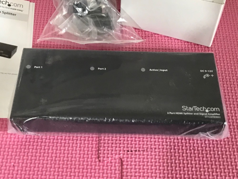 StarTech.com ST122HDMI2 2 Port High Speed HDMI Video Splitter