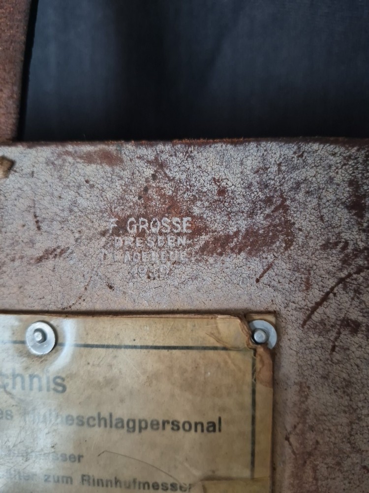 WWII German Farriers Tool Shoeing Bag