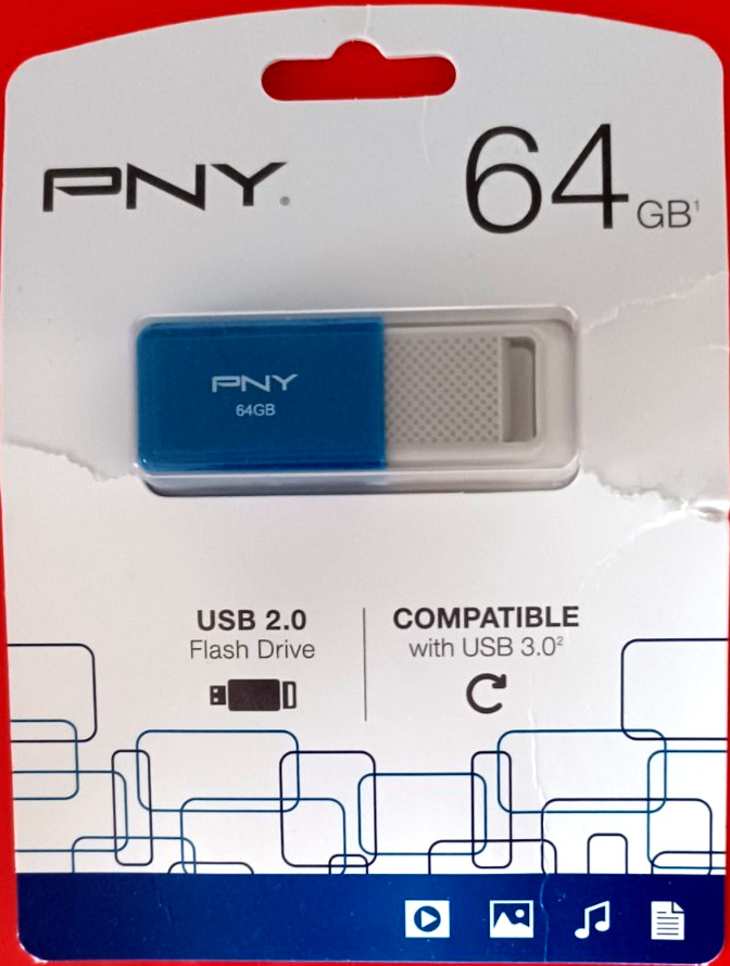 PNY Attache 64GB USB Flash Drive
