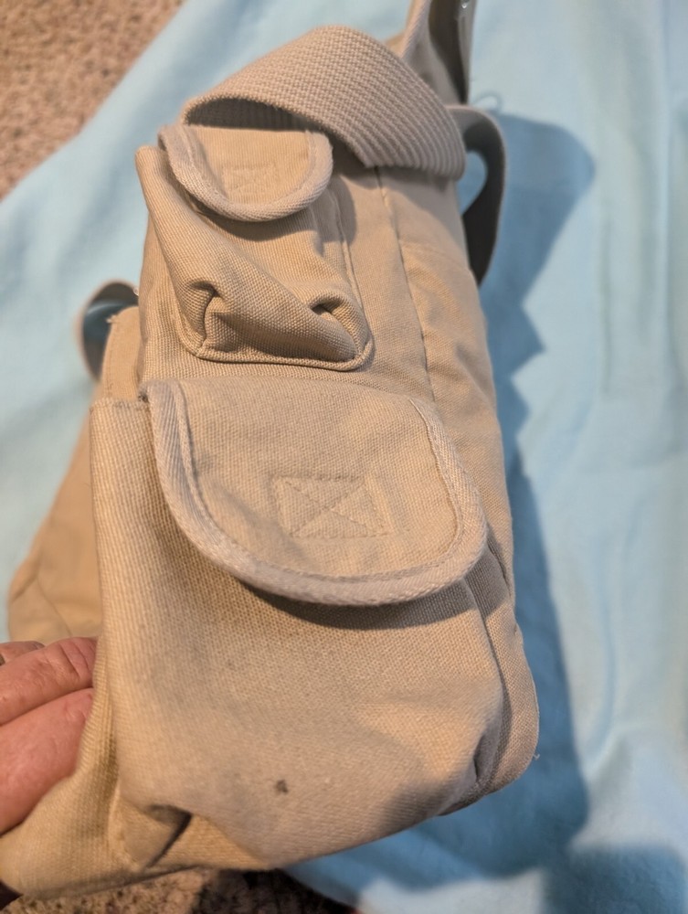 Vintage Catini Bag/ Tote With Pockets Pre Owned
