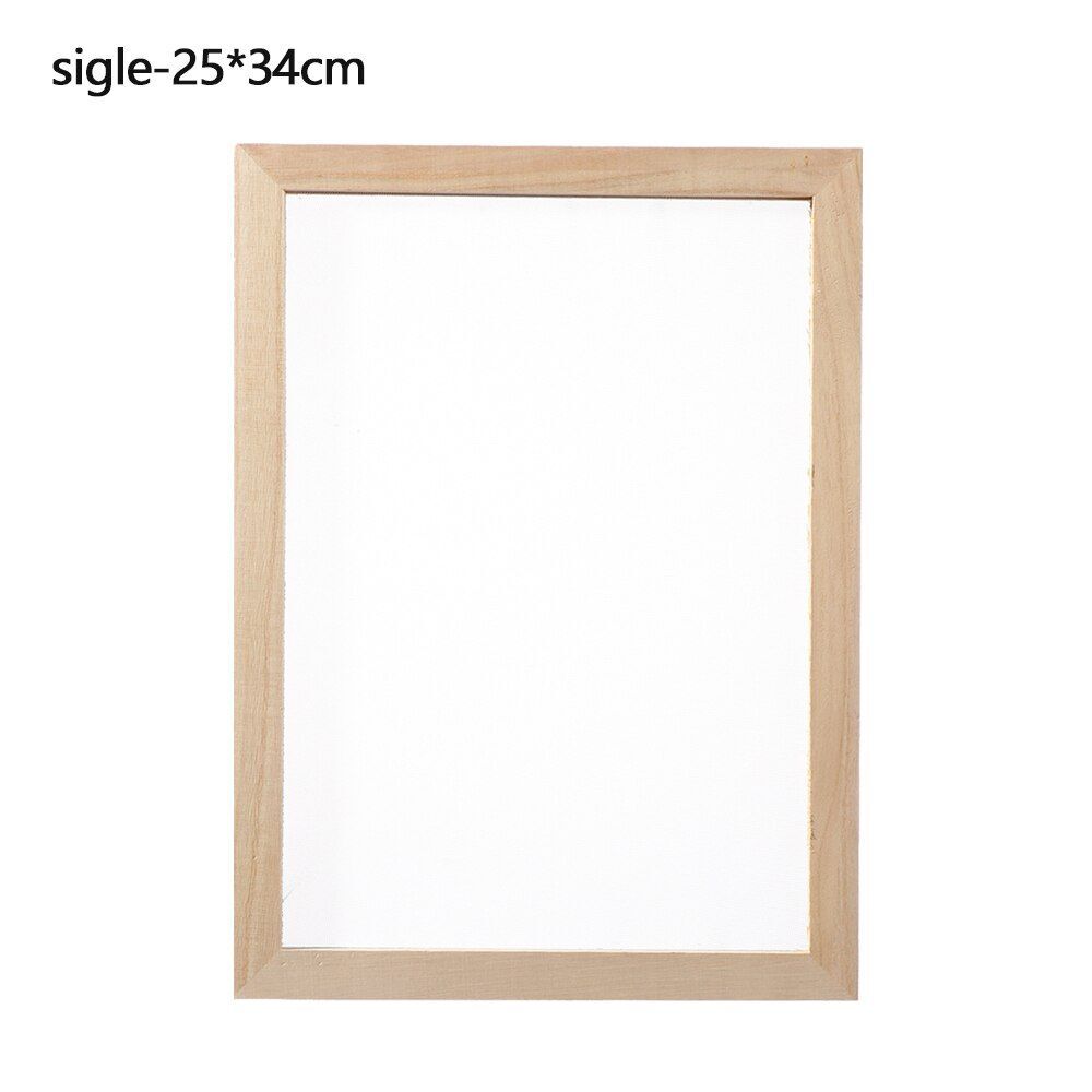 Multi-size Paper Making Molds- Screen Learning Wood Handcraft Gift Mesh Mold 1pc