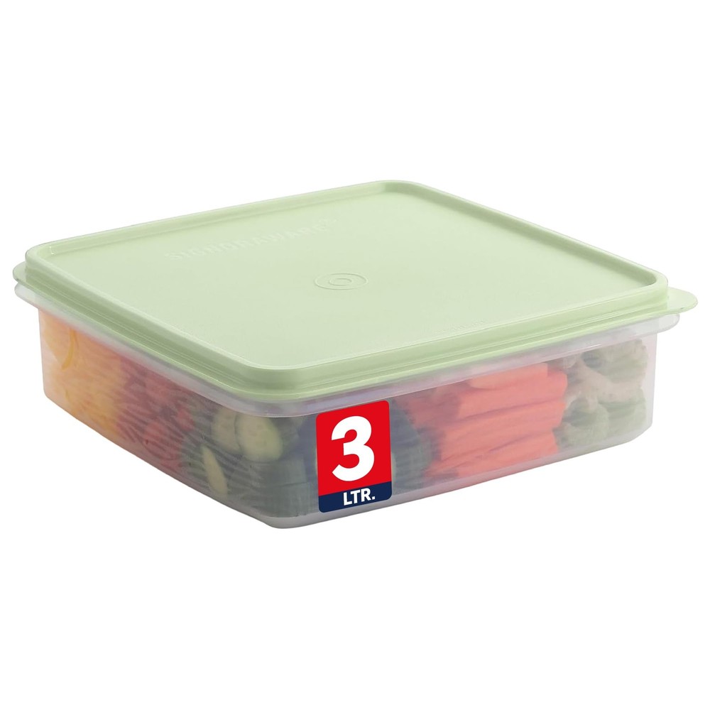 Plastic Storage Container with Lid 3L Cupcake Carrier Leakproof Cookie
