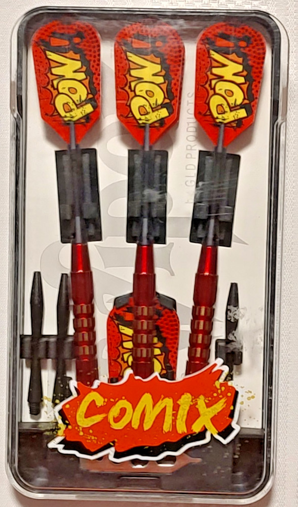 Viper Comix "POW" Soft Tip Dart Set - 18gm, Brass
