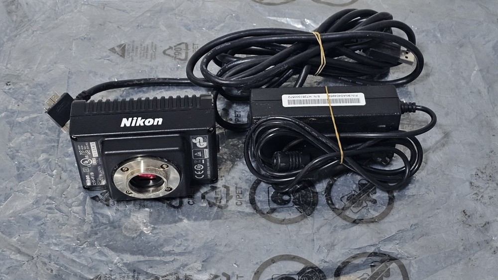 Nikon DS-Fi3 5.9MP Digital Sight Microscope C-Mount Camera High Definition Imagi