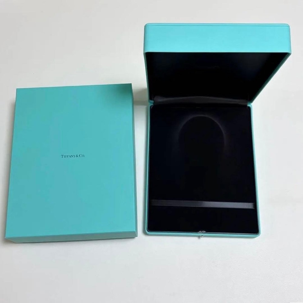 excellent Tiffany Necklace Hardware Empty Box Ships from japan